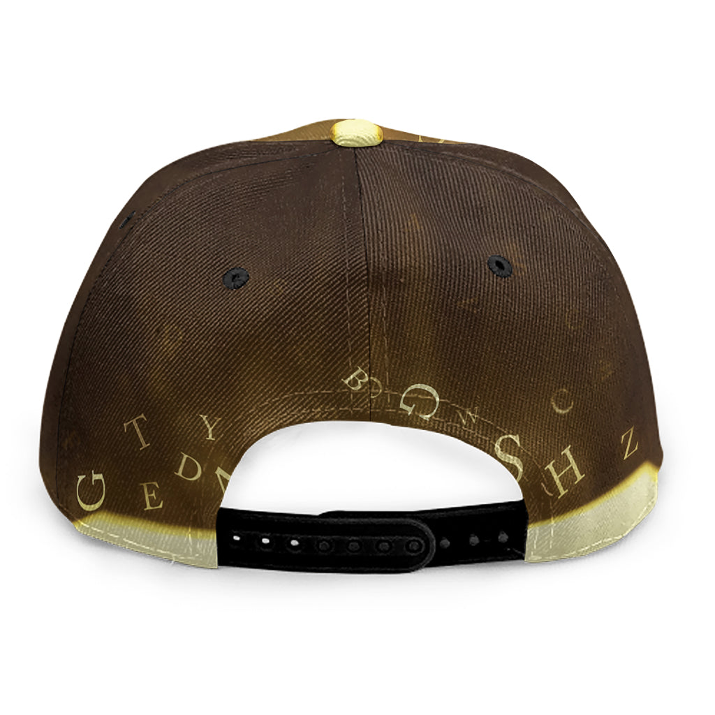 Christian Holy Bible Print Snapback Cap