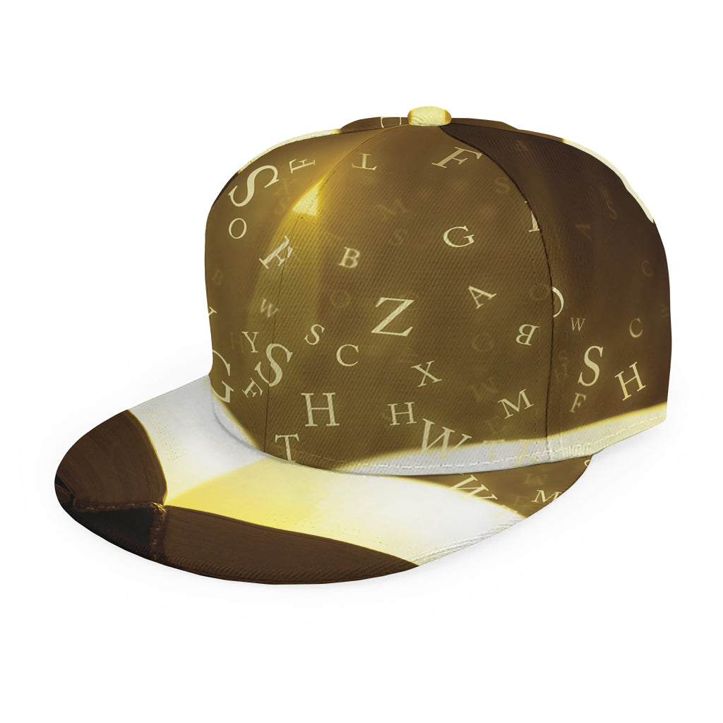 Christian Holy Bible Print Snapback Cap