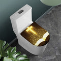 Christian Holy Bible Print Toilet Lid Cover