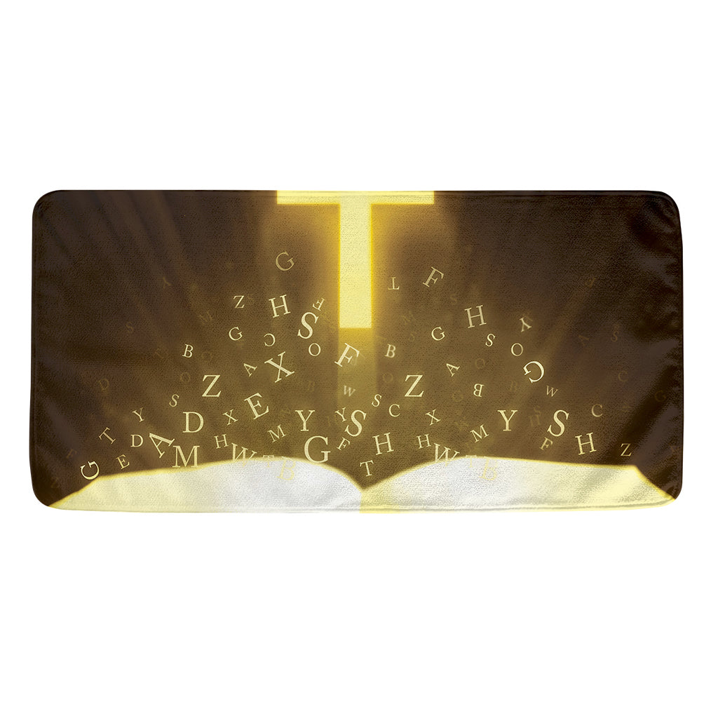 Christian Holy Bible Print Towel