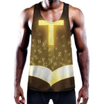 Christian Holy Bible Print Training Tank Top