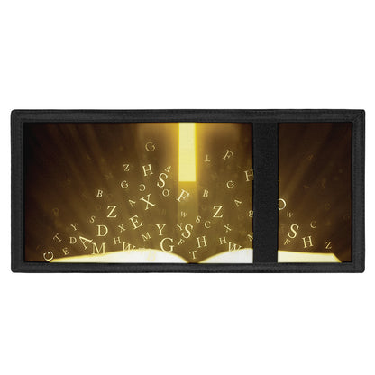 Christian Holy Bible Print Trifold Wallet