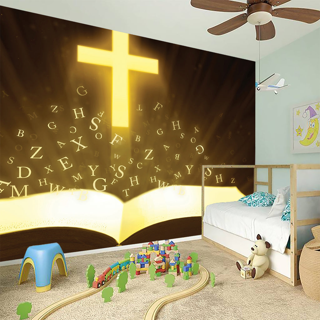 Christian Holy Bible Print Wall Sticker