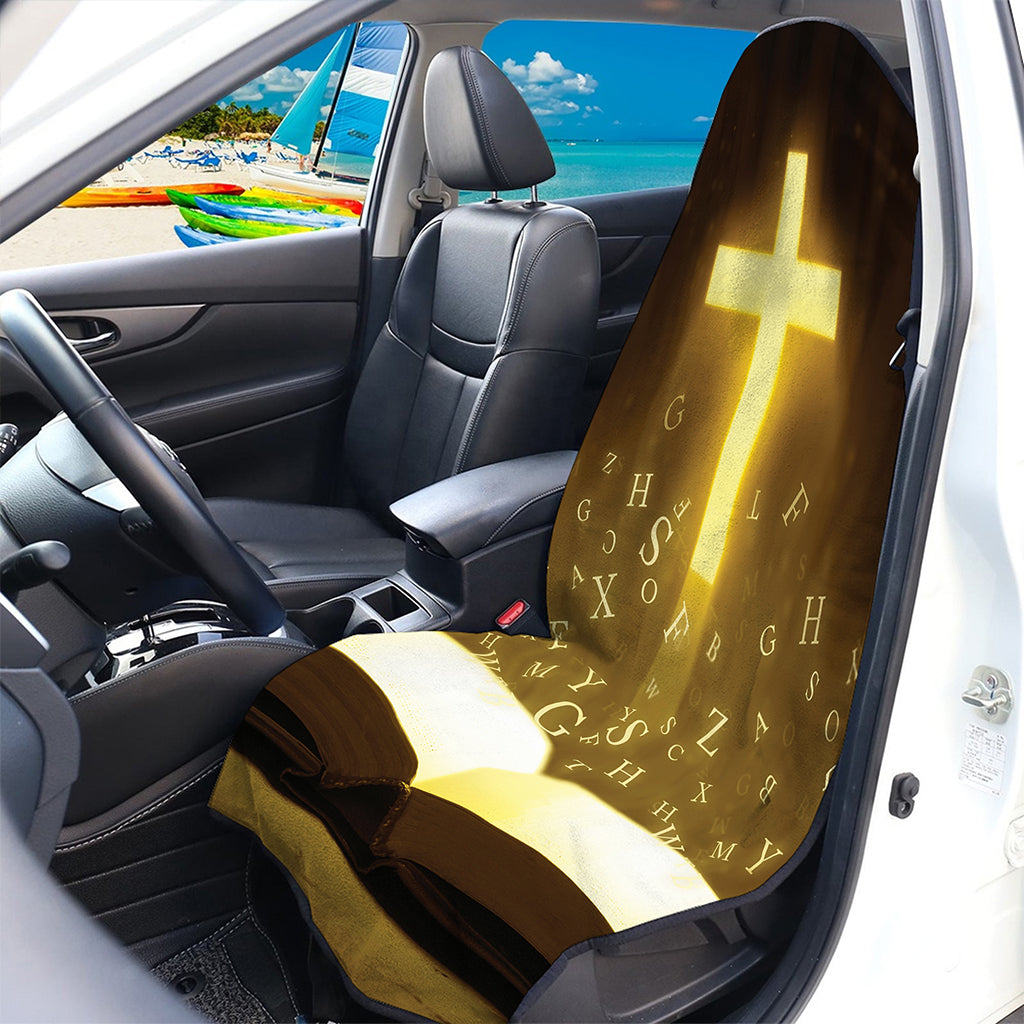 Christian Holy Bible Print Waterproof Car Seat Cover