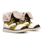 Christian Holy Bible Print Winter Boots