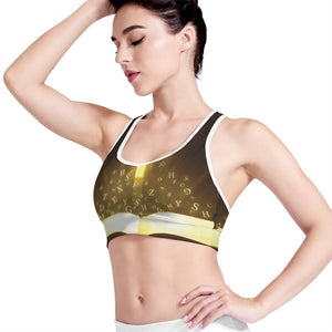 Christian Holy Bible Print Women's Sports Bra