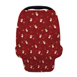 Christmas Angel Pattern Print Baby Seat Cover