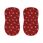 Christmas Angel Pattern Print Bar Stool Covers