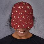 Christmas Angel Pattern Print Baseball Cap