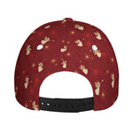 Christmas Angel Pattern Print Baseball Cap