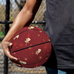 Christmas Angel Pattern Print Basketball