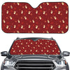 Christmas Angel Pattern Print Car Windshield Sun Shade