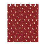 Christmas Angel Pattern Print Curtain