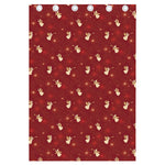 Christmas Angel Pattern Print Curtain
