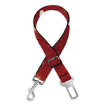 Christmas Angel Pattern Print Dog Seat Belt