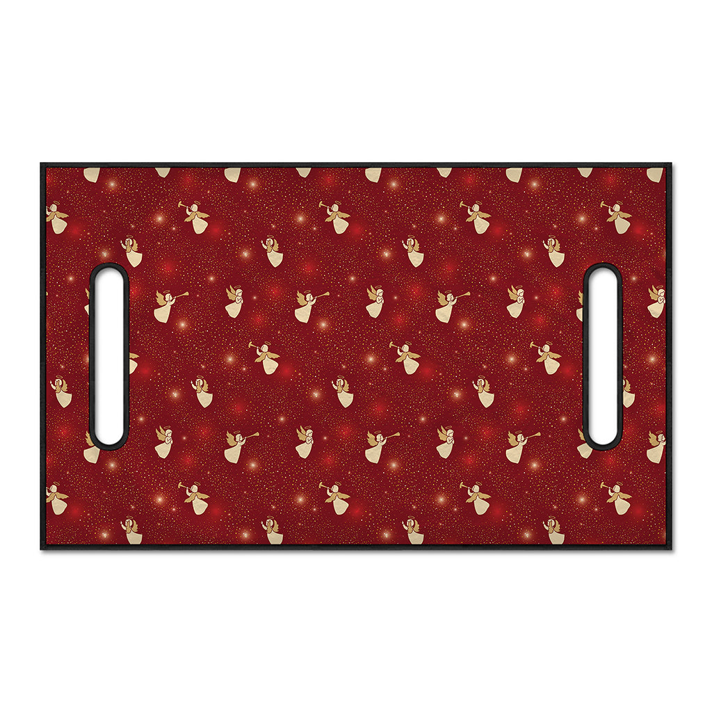 Christmas Angel Pattern Print Golf Cart Seat Cover