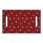 Christmas Angel Pattern Print Golf Cart Seat Cover