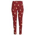 Christmas Angel Pattern Print High-Waisted Pocket Leggings