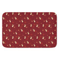 Christmas Angel Pattern Print Indoor Door Mat