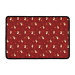 Christmas Angel Pattern Print Kitchen Mat
