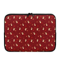 Christmas Angel Pattern Print Laptop Sleeve