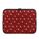 Christmas Angel Pattern Print Laptop Sleeve