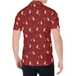Christmas Angel Pattern Print Men's Shirt