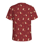 Christmas Angel Pattern Print Men's Sports T-Shirt