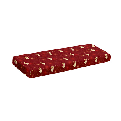 Christmas Angel Pattern Print Piano Keyboard Cover