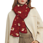 Christmas Angel Pattern Print Scarf