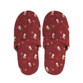 Christmas Angel Pattern Print Slippers