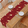 Christmas Angel Pattern Print Table Runner
