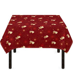 Christmas Angel Pattern Print Tablecloth