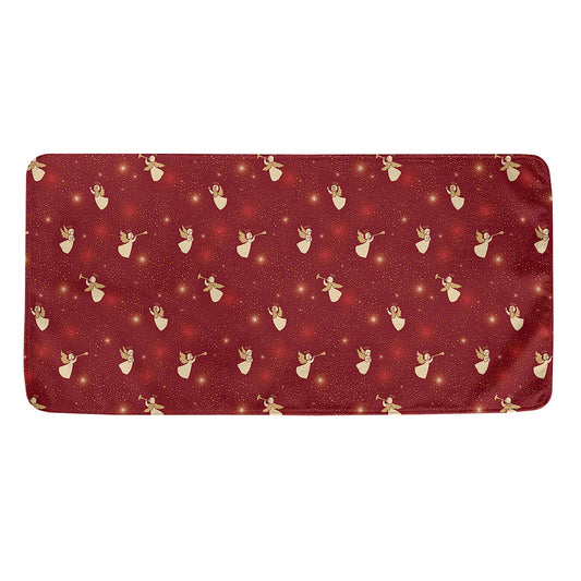 Christmas Angel Pattern Print Towel