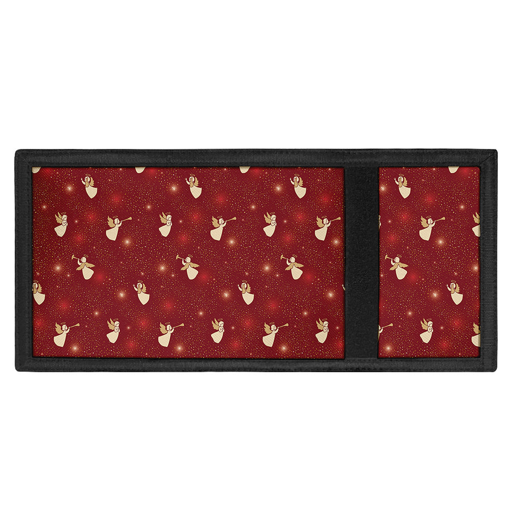 Christmas Angel Pattern Print Trifold Wallet