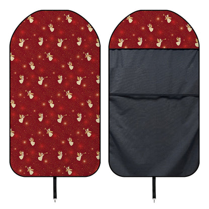 Christmas Angel Pattern Print Waterproof Car Seat Cover
