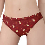 Christmas Angel Pattern Print Women's Panties