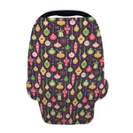 Christmas Baubles Pattern Print Baby Seat Cover