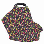 Christmas Baubles Pattern Print Baby Seat Cover