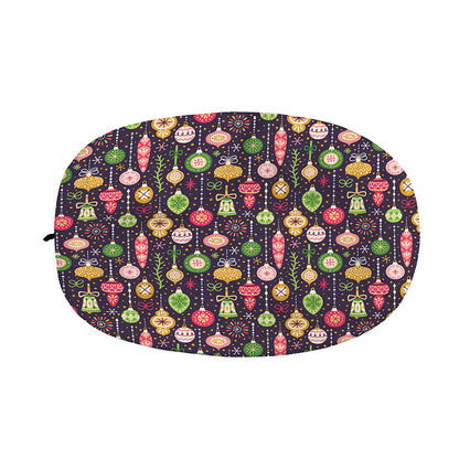 Christmas Baubles Pattern Print Car Side Mirror Covers