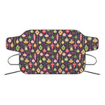 Christmas Baubles Pattern Print Car Windshield Snow Cover