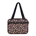 Christmas Baubles Pattern Print Double Strap Bible Bag