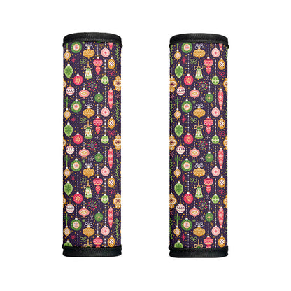 Christmas Baubles Pattern Print Handle Covers