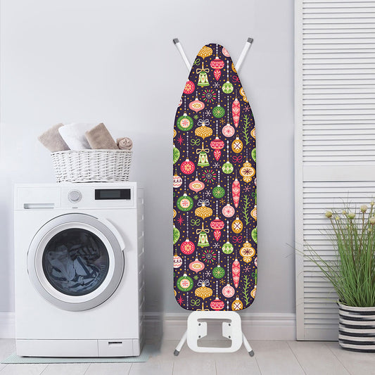 Christmas Baubles Pattern Print Ironing Board Cover