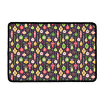 Christmas Baubles Pattern Print Kitchen Mat
