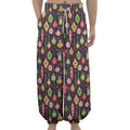 Christmas Baubles Pattern Print Lantern Pants