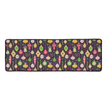Christmas Baubles Pattern Print Long Kitchen Mat