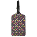 Christmas Baubles Pattern Print Luggage Tag