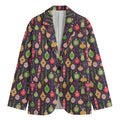 Christmas Baubles Pattern Print Men's Blazer