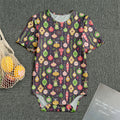Christmas Baubles Pattern Print Men's Bodysuit